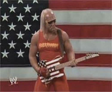 Hulk Hogan USA Flag