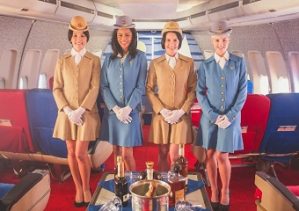 1970s Airline Stewardesses