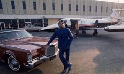 James Brown with a Jet